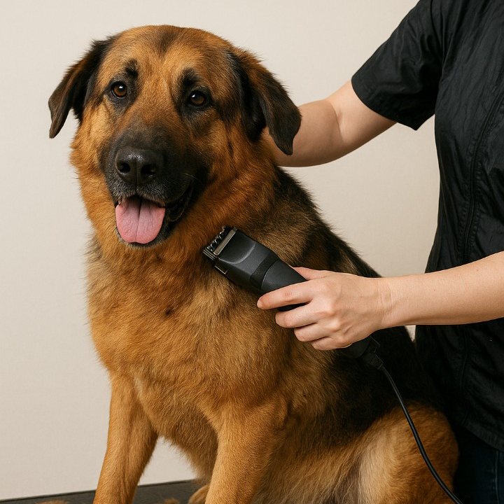 caine mare la groomer